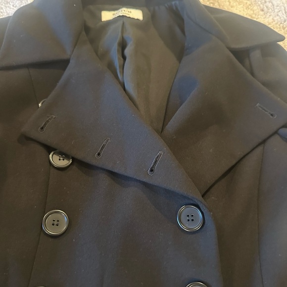 Bailey 44 black double breasted knit  jacket M - Picture 4 of 8